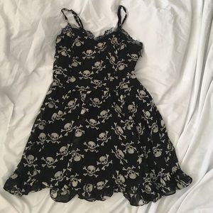 Skull Baby Doll Dress- Large