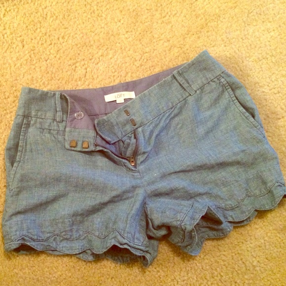 loft scalloped shorts - Picture 1 of 1