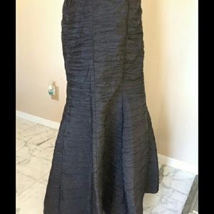 Black fitted formal skirt 16, gown skirt