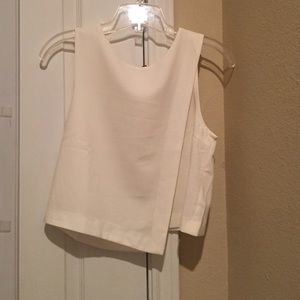 White crop top