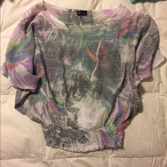 Peacock blouse