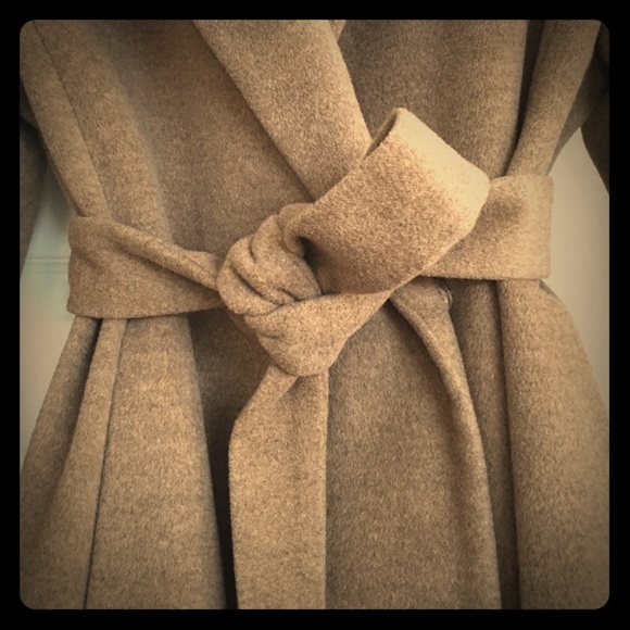 Used Calvin Klein Camel ( Tan ) Coat