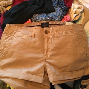 American Eagle midi shorts
