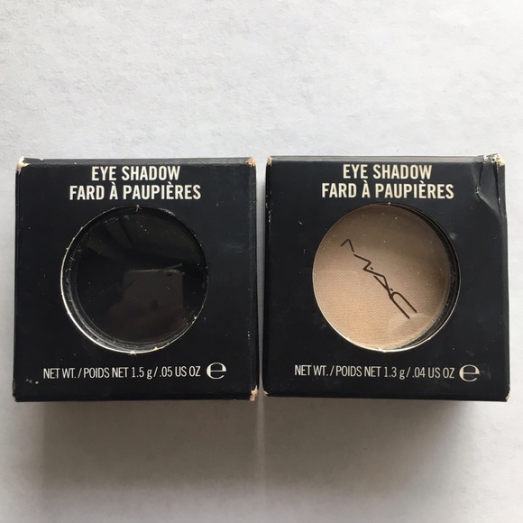 MAC Carbon Matte & Pearl Eyeshadow