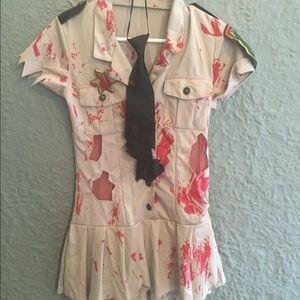 Sheriff/Police Zombie Halloween Costume