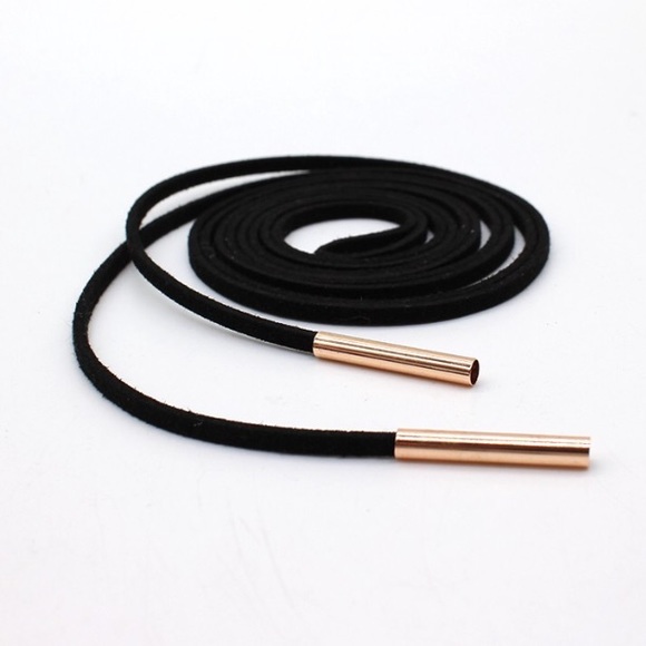 Bowknot suede choker necklace (2 colors) - Picture 4 of 4