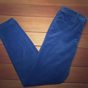 Ann Taylor Loft blue corduroy dress pants