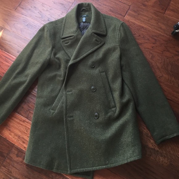 ❗️Final Sale❗️ J Crew Men's Jacket Green Sz.MED