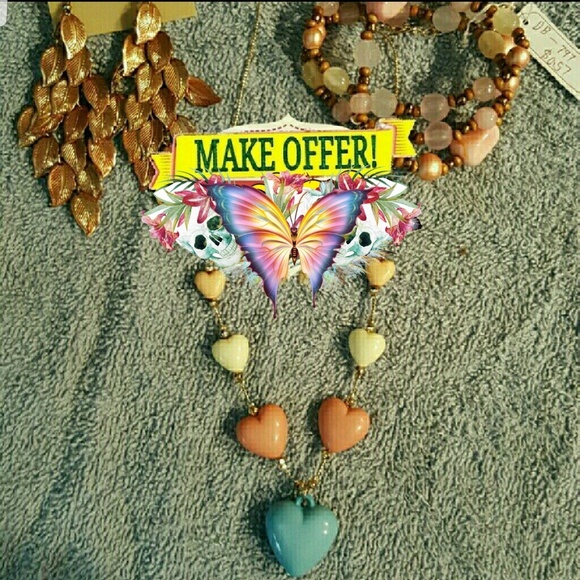 SALE Beautiful 3pc Multi Color Elegant Jewelry Set - Picture 1 of 4