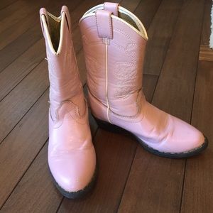 Canyon Trails pink cowgirl boots sz 10