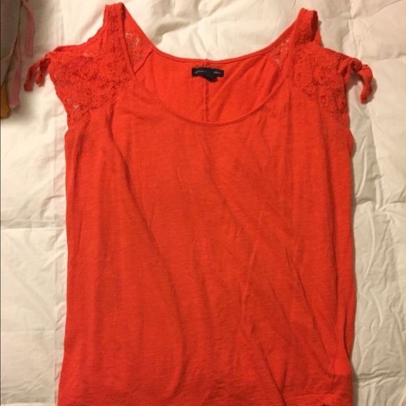 Coral blouse