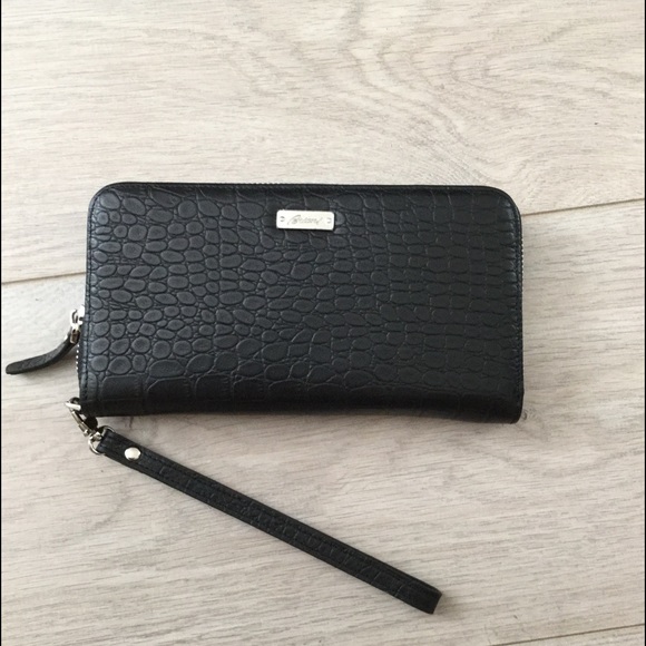 Brioni men's leather wallet / clutch new with box