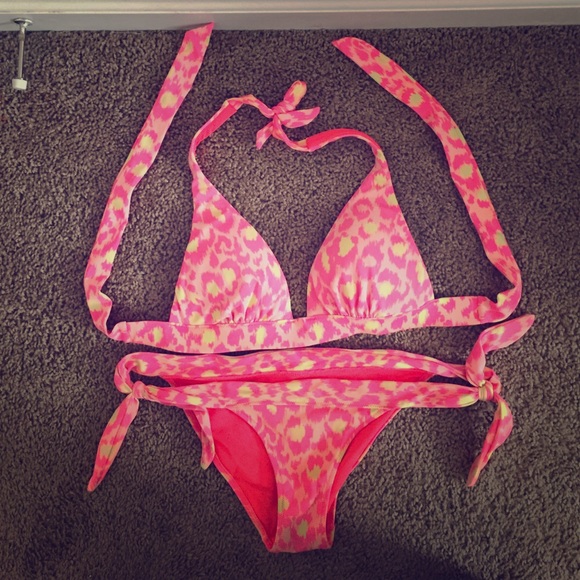VS Push up bikini Cheetah