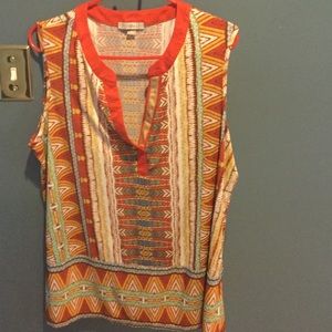 Printed blouse