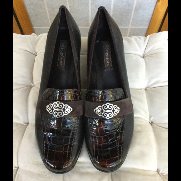 Brighton Brown Leather Loafers