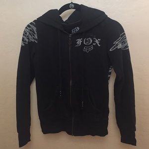 FOX zip up hoodie!