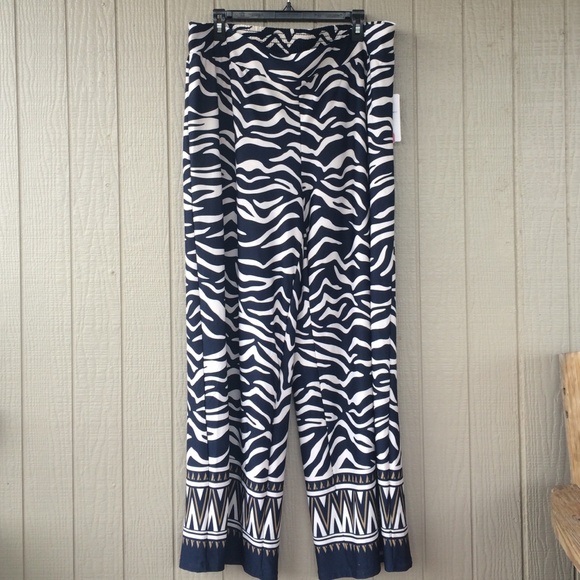 Printed Long Length Pant