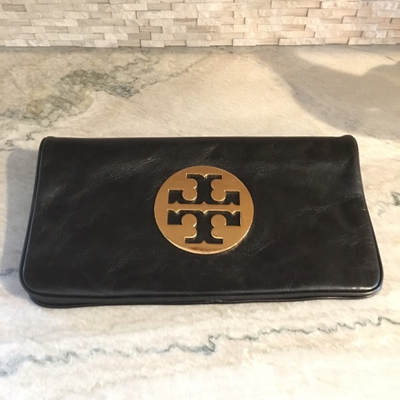 Authentic Tory Burch Clutch - Picture 1 of 4