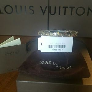 Authentic L.V.  inclusion braclet