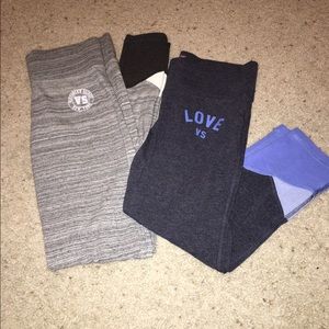 Victoria's Secret yoga leggings color block