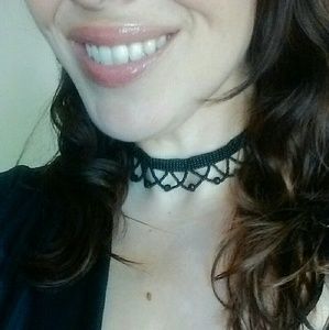 Hand Beaded Choker