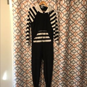 Panda onesie pajama outfit costume! So soft! Sz lg