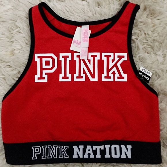 PINK Victoria's Secret Tops - 🌸VS PINK fashion show sports bra 🌸