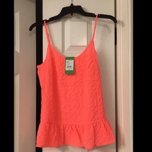 New Lilly Pulitzer Coral Top