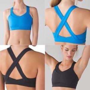 2 LULULEMON Pack Rack Bra Size 2