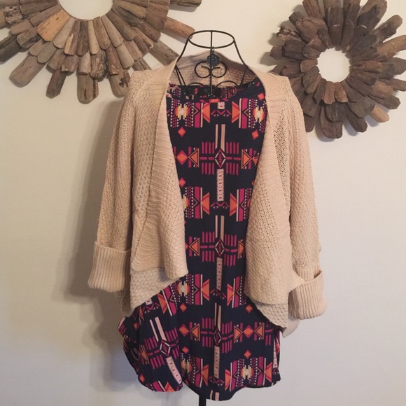 Sweaters - Dolman Open Cardigan