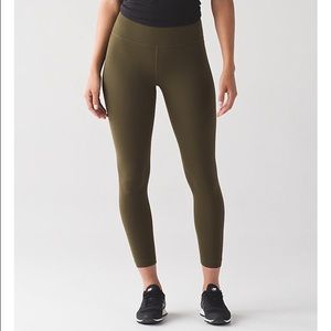 Lululemon Align Pant Military Green -size  2