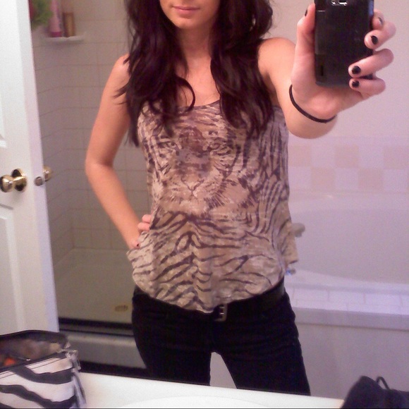 Tiger racerback tank