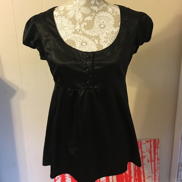 Satin top H&M