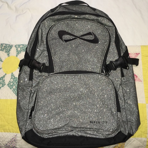 Silver sparkly Nfinity backpack!