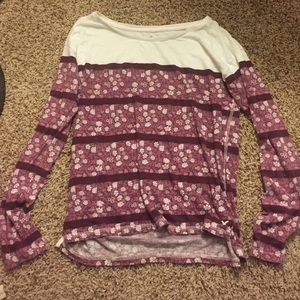Long sleeve American eagle t