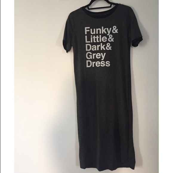 Zara maxi t-shirt dress