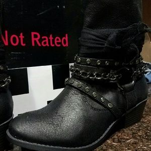 Not Rated black boots