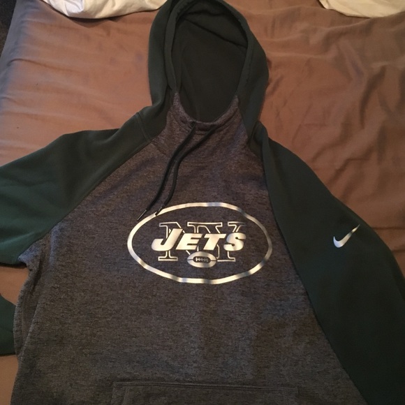 New York jets nike "THERMR-FIT" sweat shirt