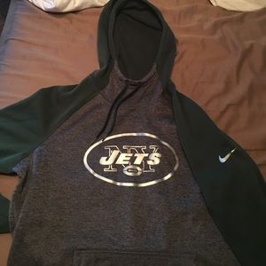 New York jets nike "THERMR-FIT" sweat shirt