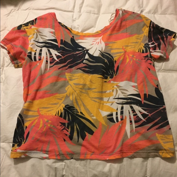 Tropical print shirt