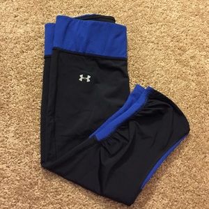 under armour crop leggings