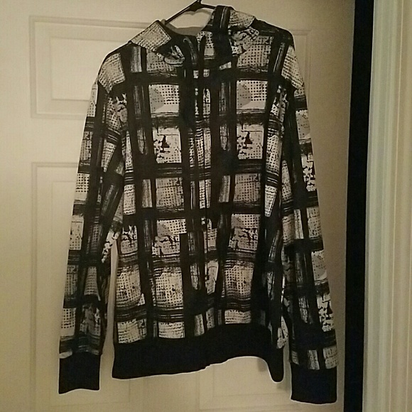 Black/White Hoodie