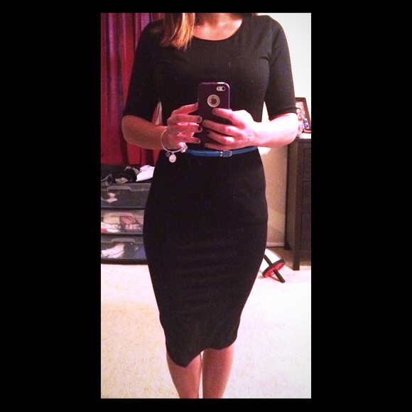 LuLaRoe Black Julia Dress