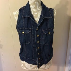 Denim vest
