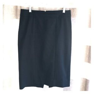 GAP Tall black pencil skirt.