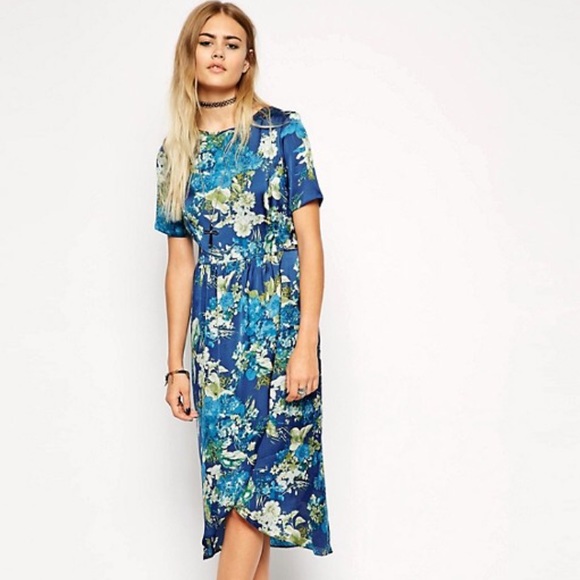 ASOS vintage wrap dress