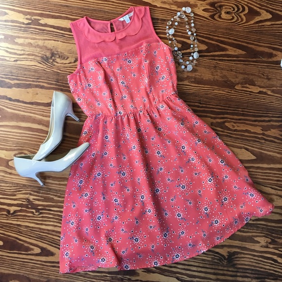 LC Lauren Conrad Floral Dress