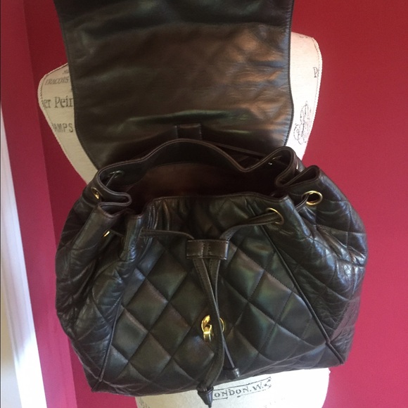 Authentic CHANEL jumbo backpack. - Picture 3 of 6