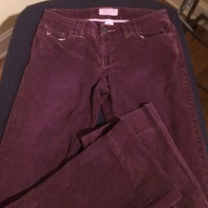 American Eagle Low Rise Brown Corduroy Jeans