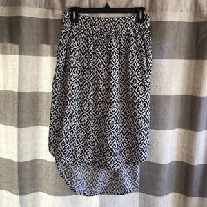 KAVU cotton beach skirt.